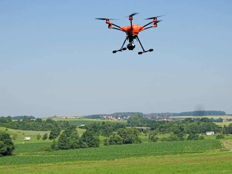 Drohnen zur sicheren Rehkitzrettung