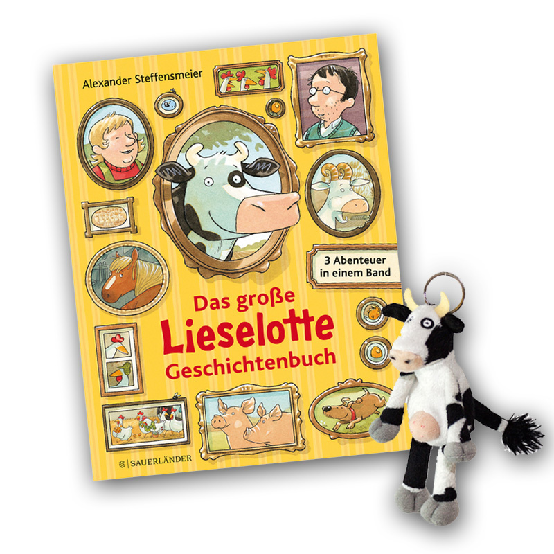 Das große Lieselotte Geschichtenbuch mit Schlüsselanhänger