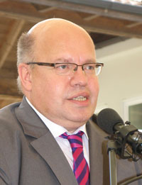 Altmaier tritt auf die „Strompreisbremse“