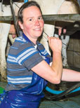 Fast 8 000 kg Milch in Hessen
