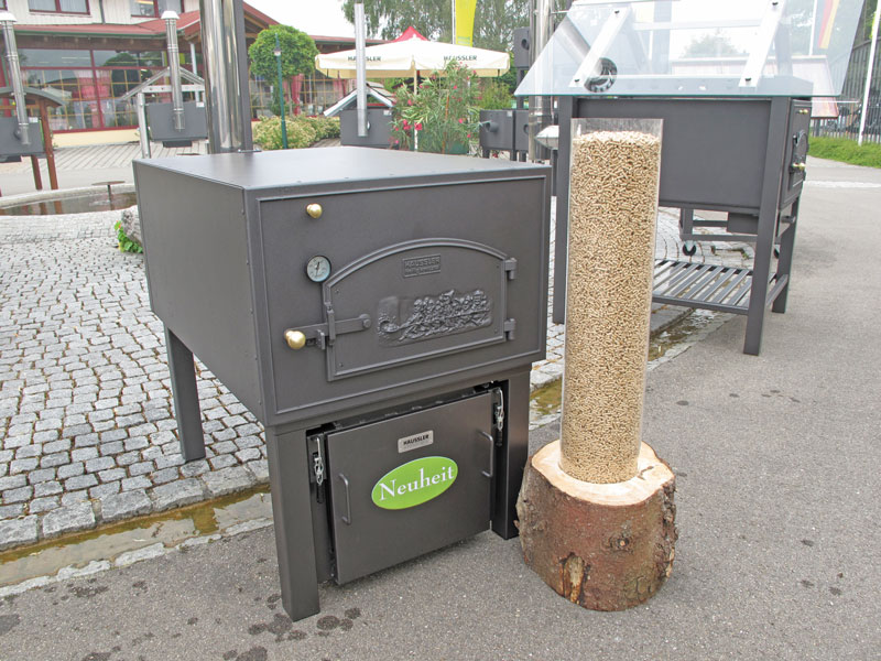 Pelletbrenner für grill
