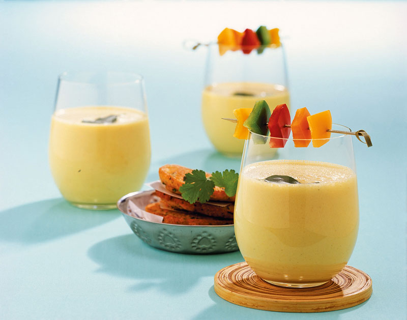 lw-heute.de – Kefir-Lassi mit Paprikawürfeln | Kefir-Lassi mit ...