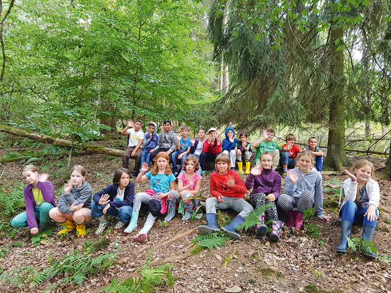 Eine Woche Spaß und Spannung im Zauberwald