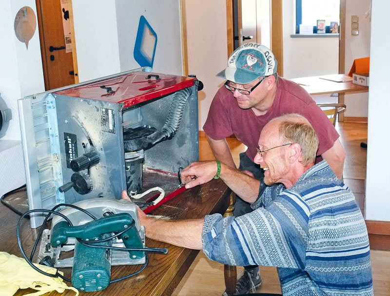 Wegwerfen? Nicht im Repair Café