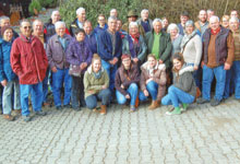 Interessante Fleckviehbetriebe in Franken besichtigt
