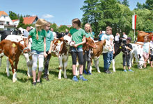 Mit Erfolg beim Prämienmarkt in Lauterbach aufgetreten