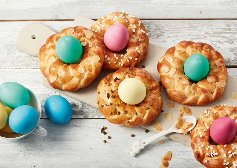 lw-heute.de – Bunte Osterkränzchen | Bunte Osterkränzchen