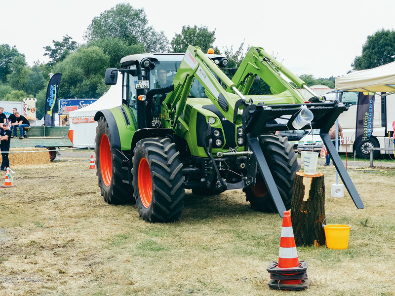 AgriCup während der Feldtage in Naumburg