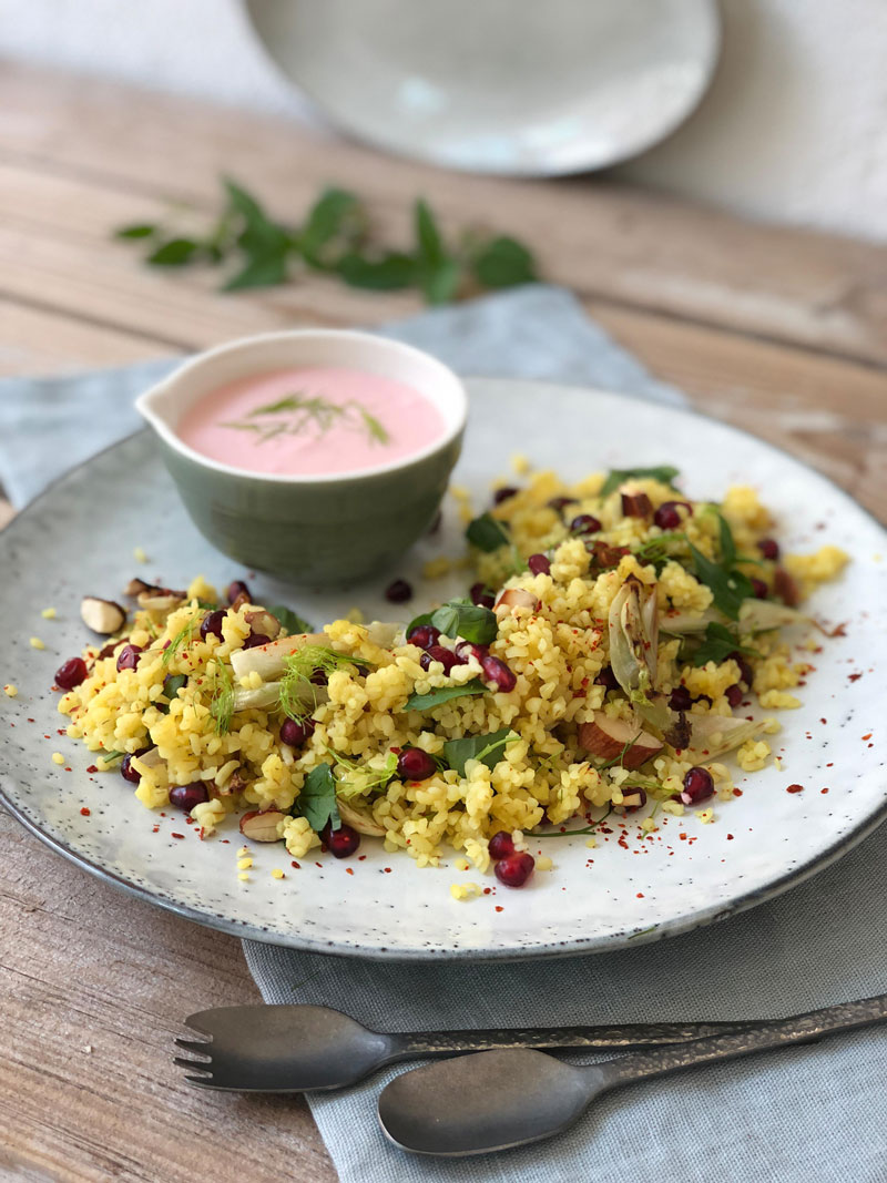 lw-heute.de – Bulgursalat mit Fenchel und Granatapfel | Bulgursalat mit ...