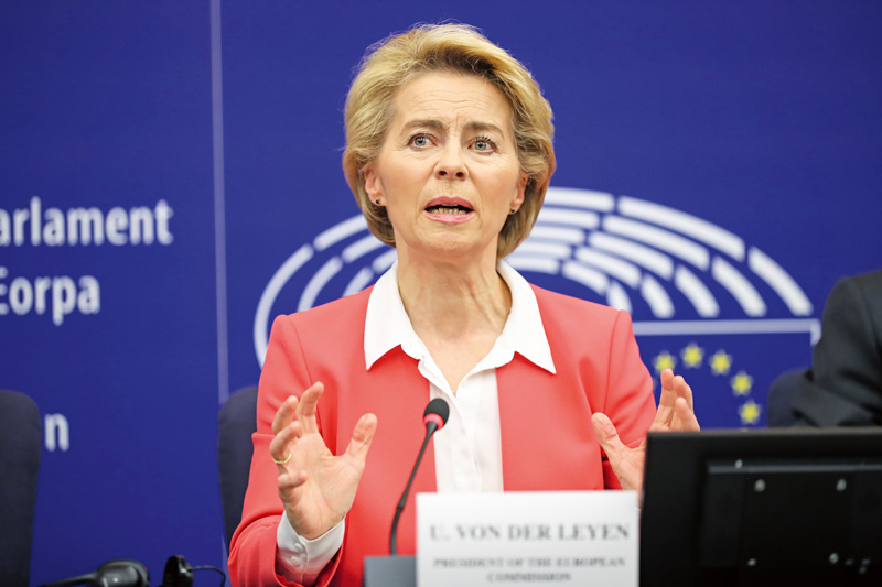 Von der Leyen wirbt für„Green Deal“ als Wachstumsstrategie