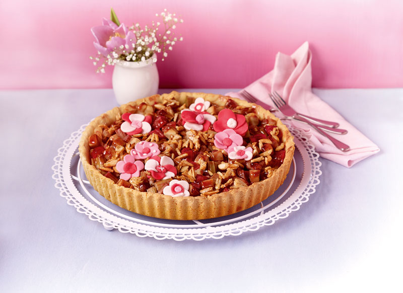 Rhabarber-Knusper-Tarte