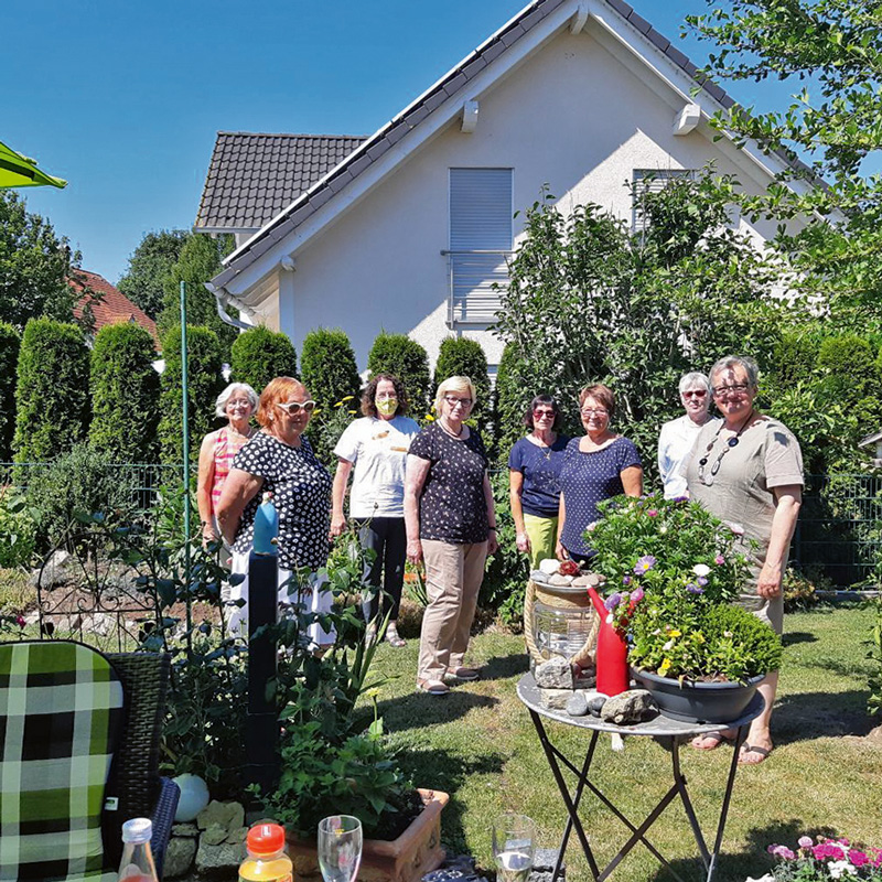 Landfrauen unterwegs