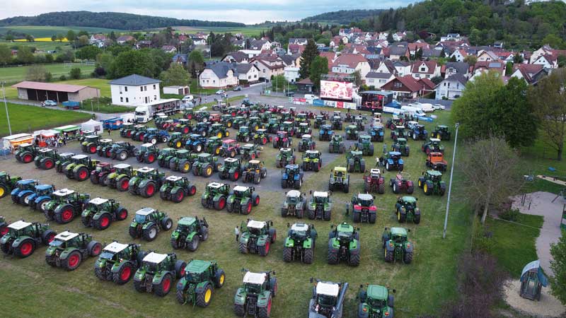 Traktorkonzert in Büdingen