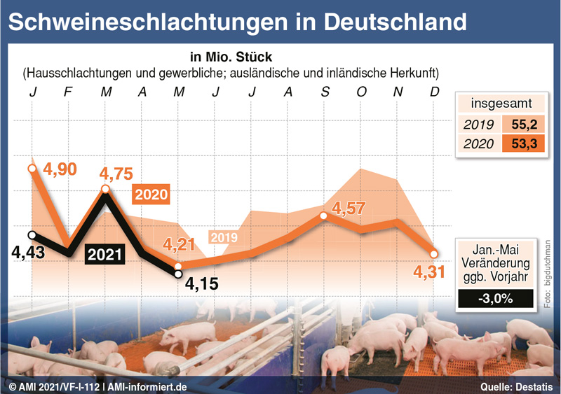 Schweineschlachtungen in Deutschland