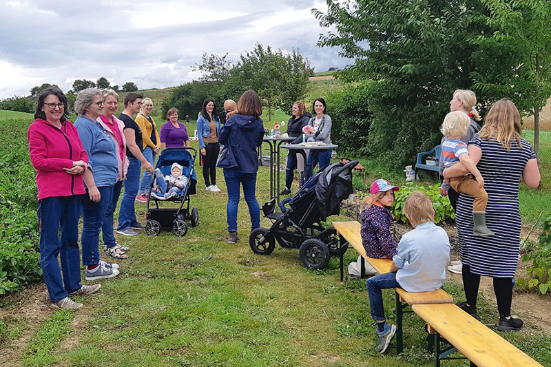 Präsidentin auf Sommertour im Bezirk Eschwege 