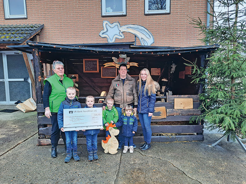 Fast 1 800 Euro an Kinder- und Jugendhospiz gespendet