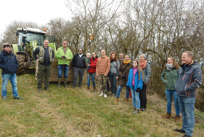 EFA-Projekt – Reinigung von Vogelnisthilfen