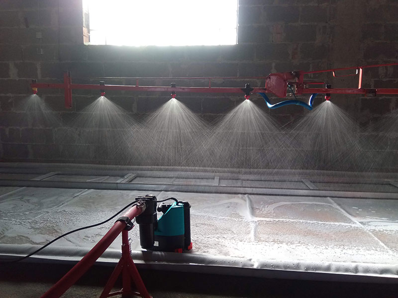 Die Spritze muss im Feld exakt funktionieren