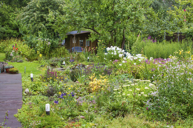 Naturfreundliche Gartenbeleuchtung