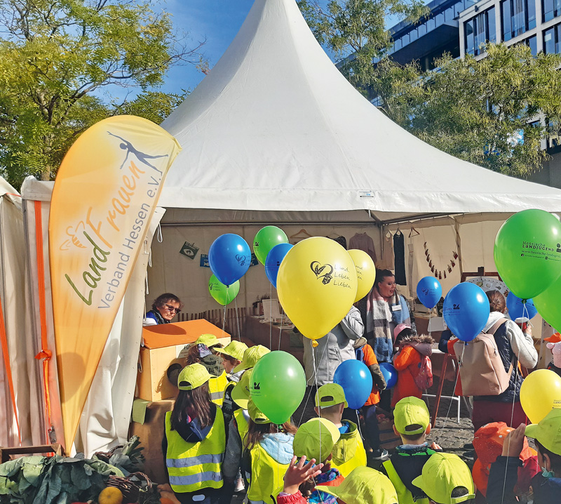 Landfrauen auf dem Frankfurter Erntefest