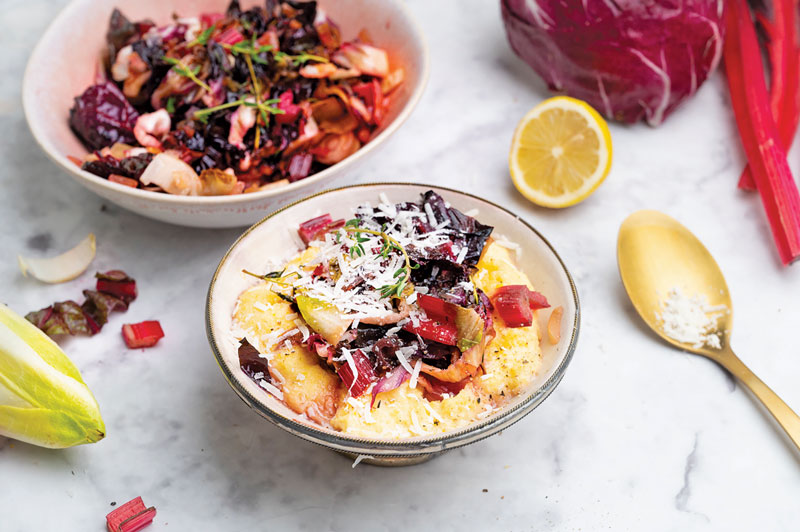 lw-heute.de – Polenta mit Radicchio, Mangold, Chicorée | Polenta mit ...