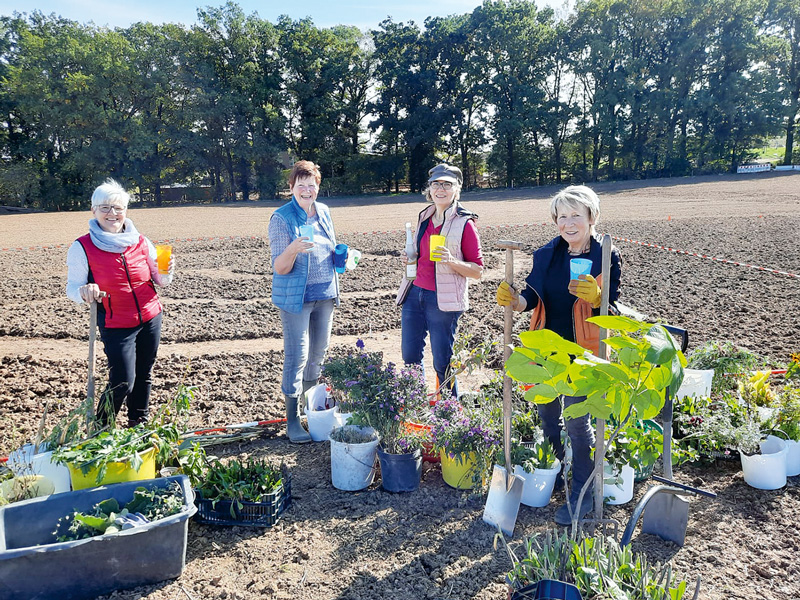 Landfrauen auf der Landesgartenschau 2023