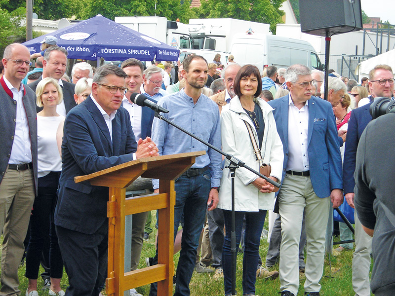 Tierschau am Prämienmarkt in Lauterbach