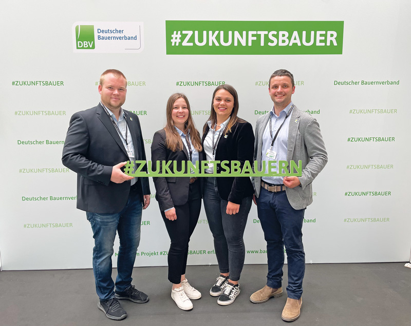 Junglandwirte auf dem Deutschen Bauerntag