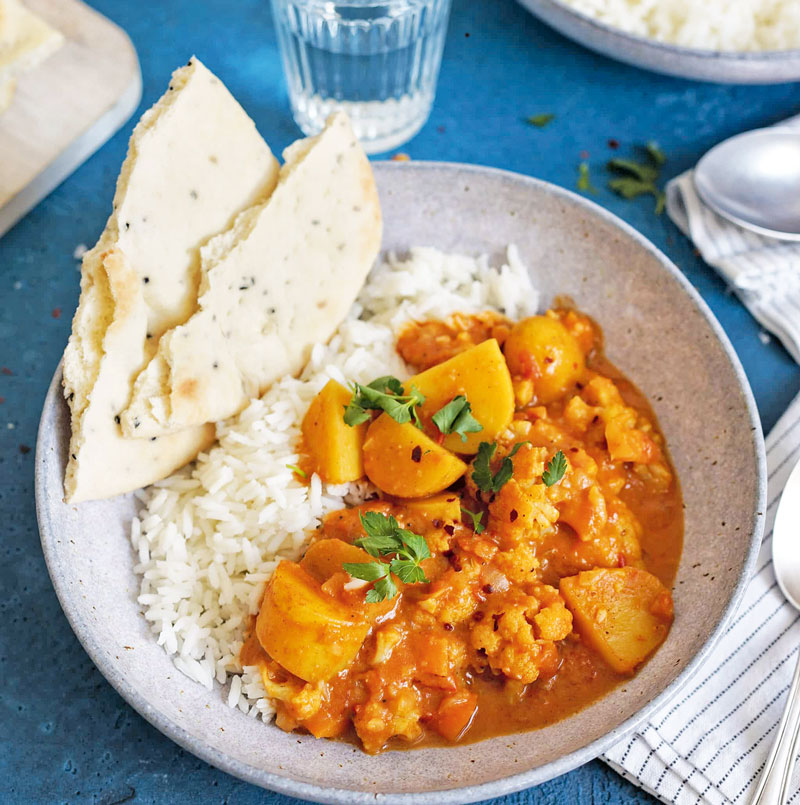 Kartoffel-Blumenkohl-Curry