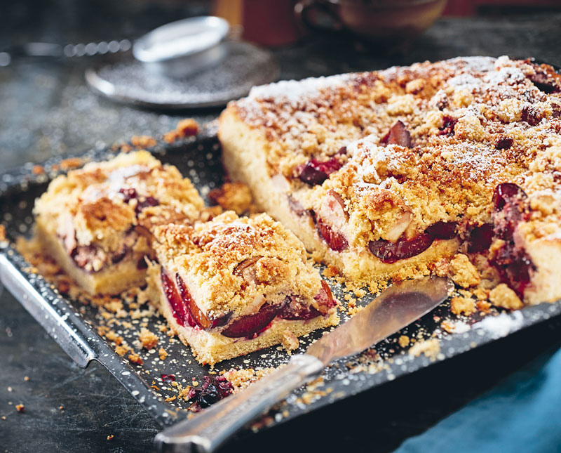 lw-heute.de – Streuselkuchen mit Birnen und Pflaumen | Streuselkuchen ...