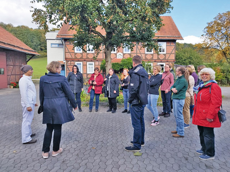 Besuch 
finnischer Landfrauen in Hessen 