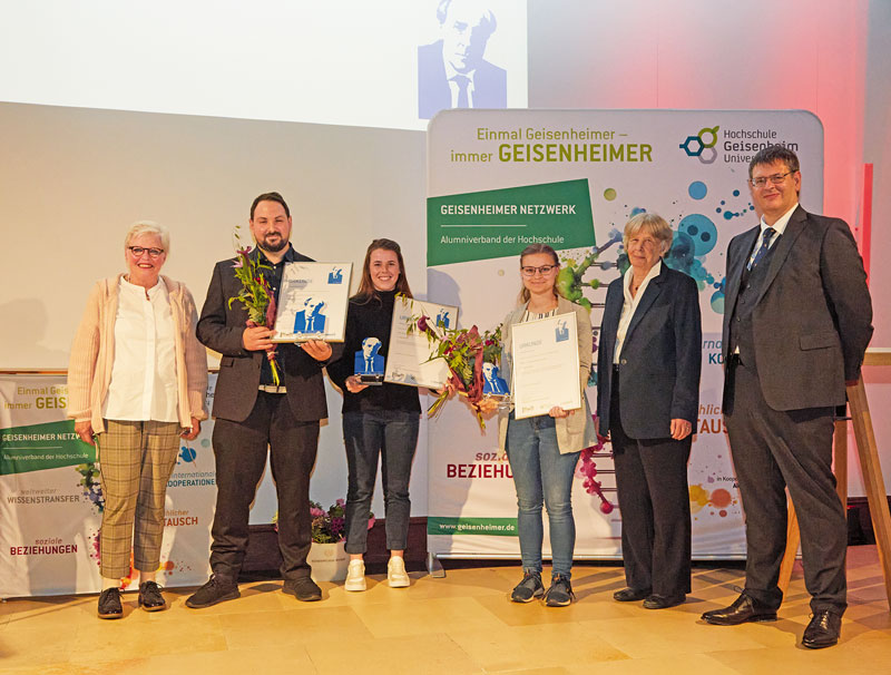 Drei Geisenheimer Studierende ausgezeichnet