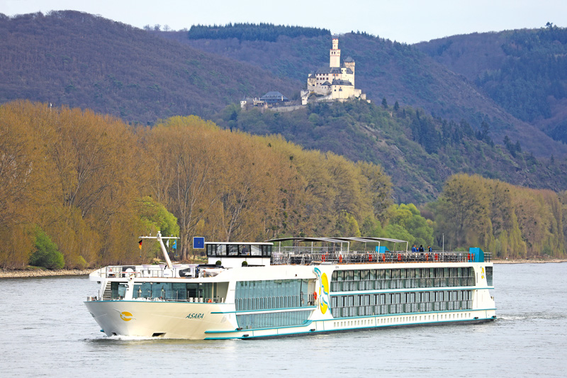 Drei Länder-Flusskreuzfahrt von Frankfurt nach Basel