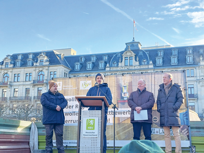 Der Druck auf die Landwirtschaft ist beträchtlich