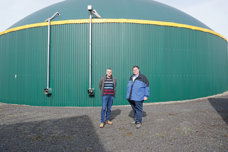 Wird Biogas an die Wand gefahren?