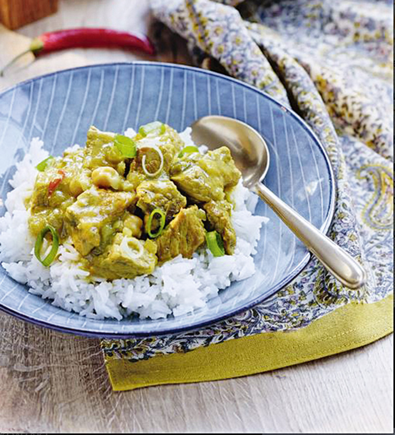 Orientalisches Curry mit Kalbfleisch