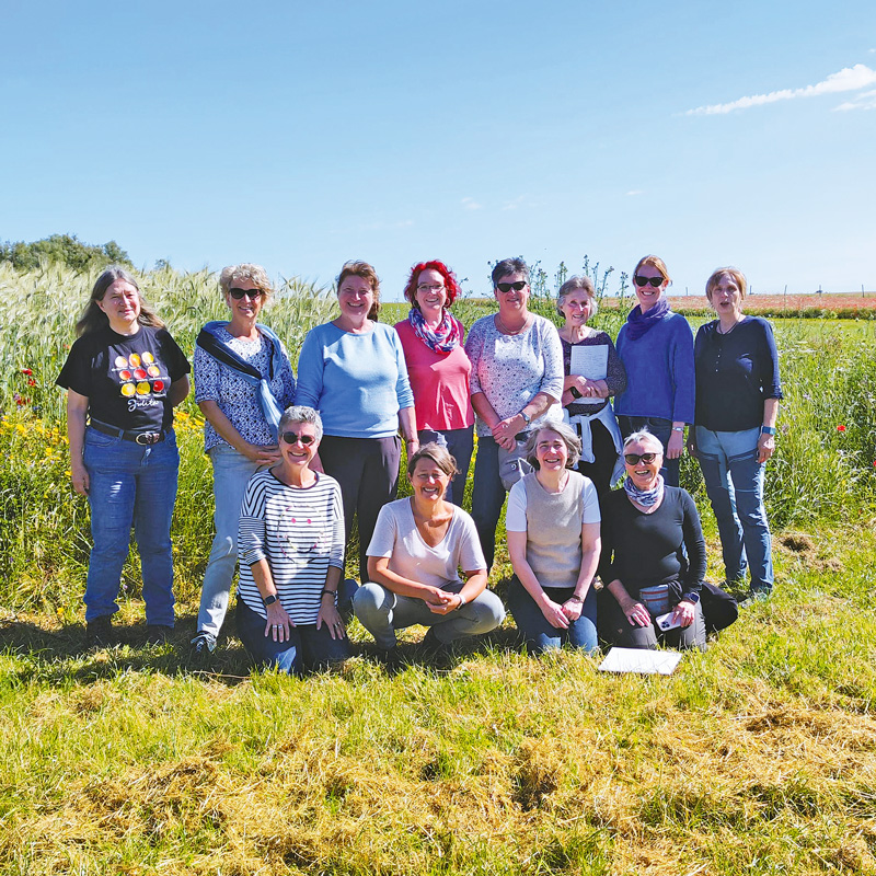 Gartenfachfrauen entdecken Genbank