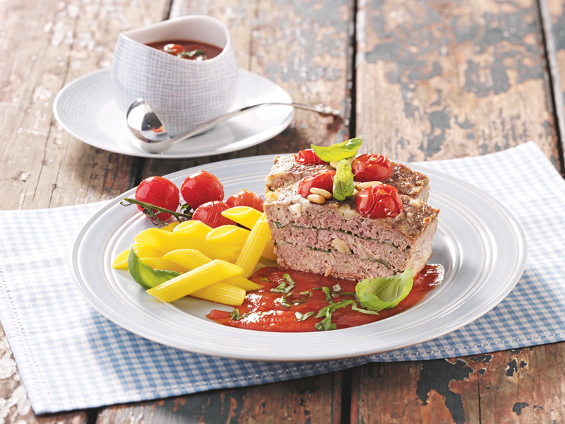 Hackbraten italienische Art