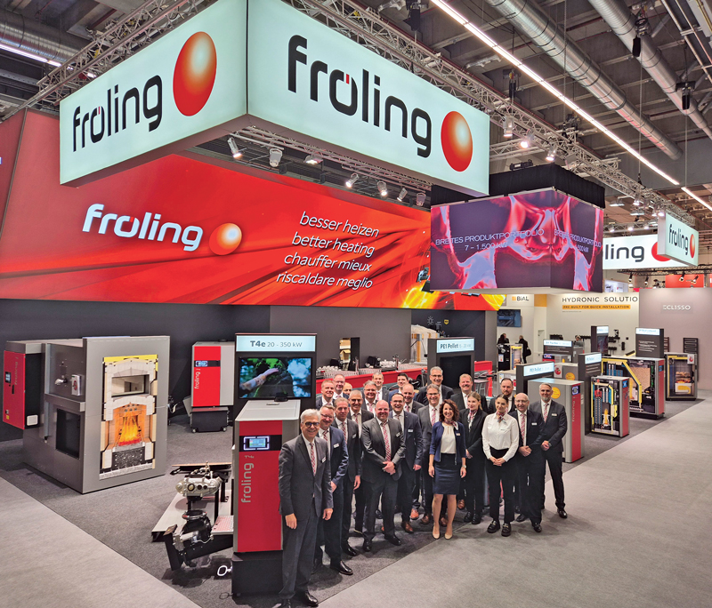 Neue Heizlösungen von Fröling auf der Weltleitmesse