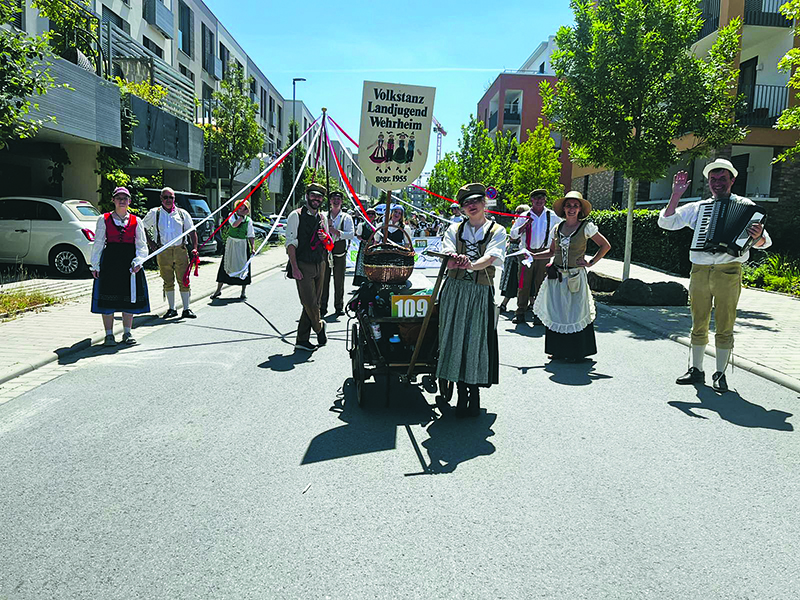 Landjugend im Hessentagsfestzug vertreten