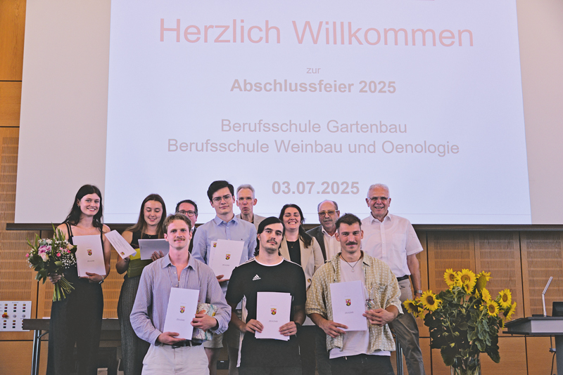 Der Grundstein für das berufliche Leben ist gelegt