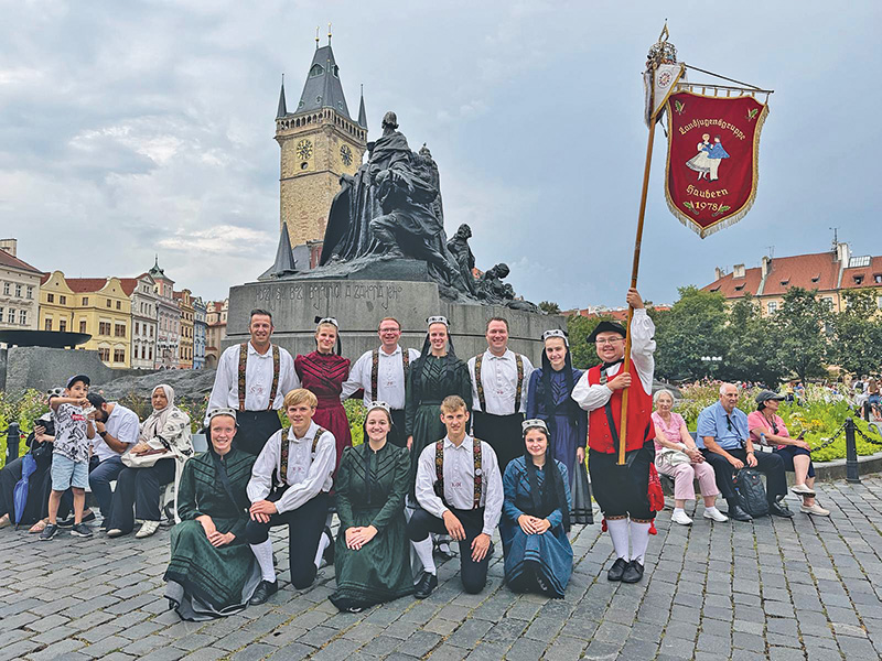 Landjugend Haubern beim Summer Folklore Festival