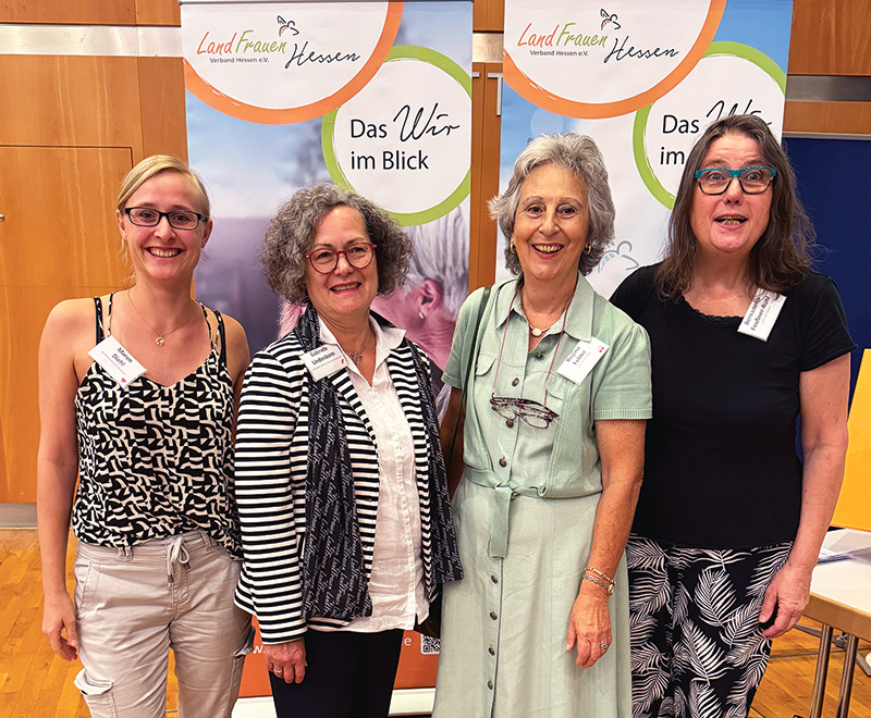 Landfrauen sind mittendrin