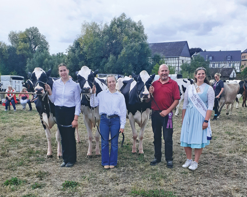 Sehr gute Schaukühe gezeigt