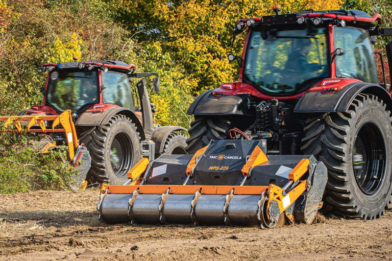 Vielseitige TMC Profi-Fräsen für Forst und Wegebau