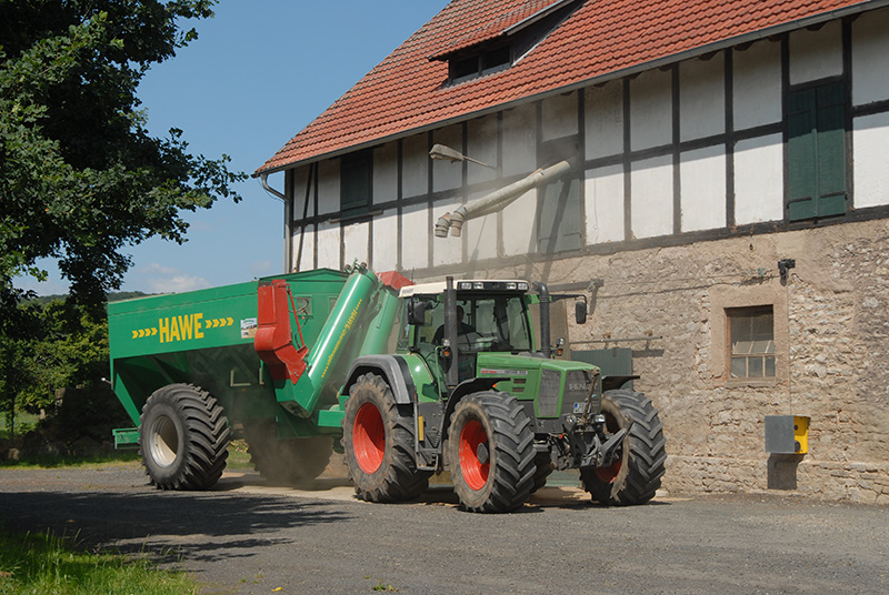 Nach der Ernte geht die Arbeit weiter