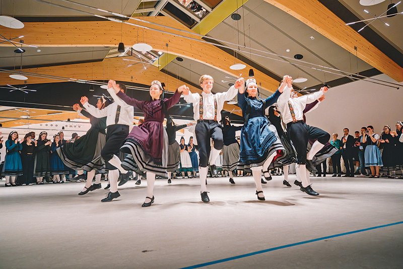 56. Volkstanzturnier der Landjugend begeistert Publikum