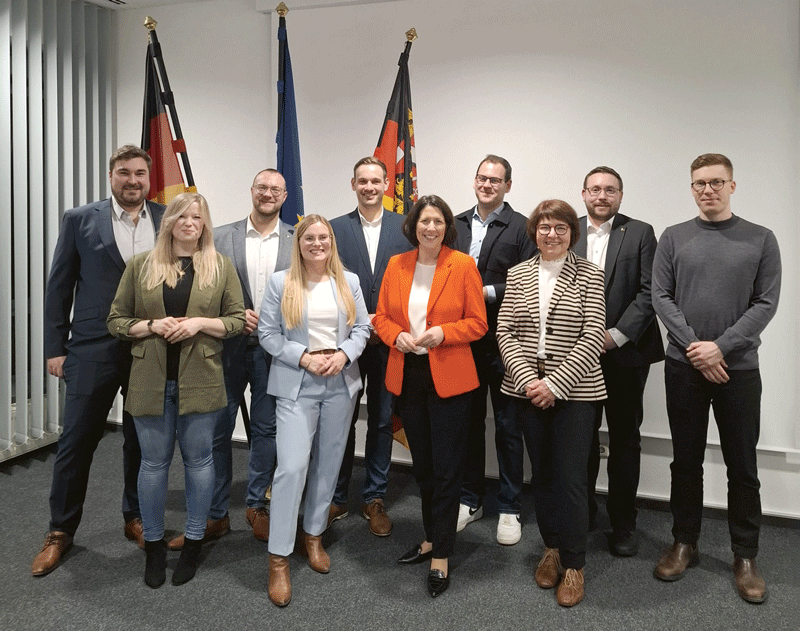 Jungweinprobe mit Ministerin Daniela Schmitt 