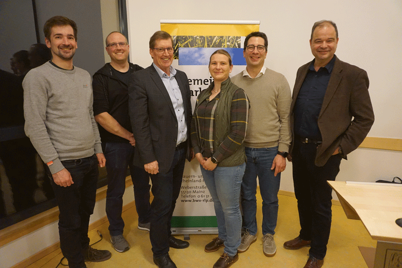 Große Zufriedenheit mit Kreisvorsitzendem Gerold Füge