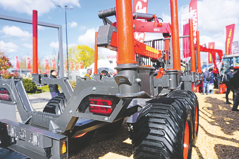 Forsttechnik trotz schwieriger Marktlage
